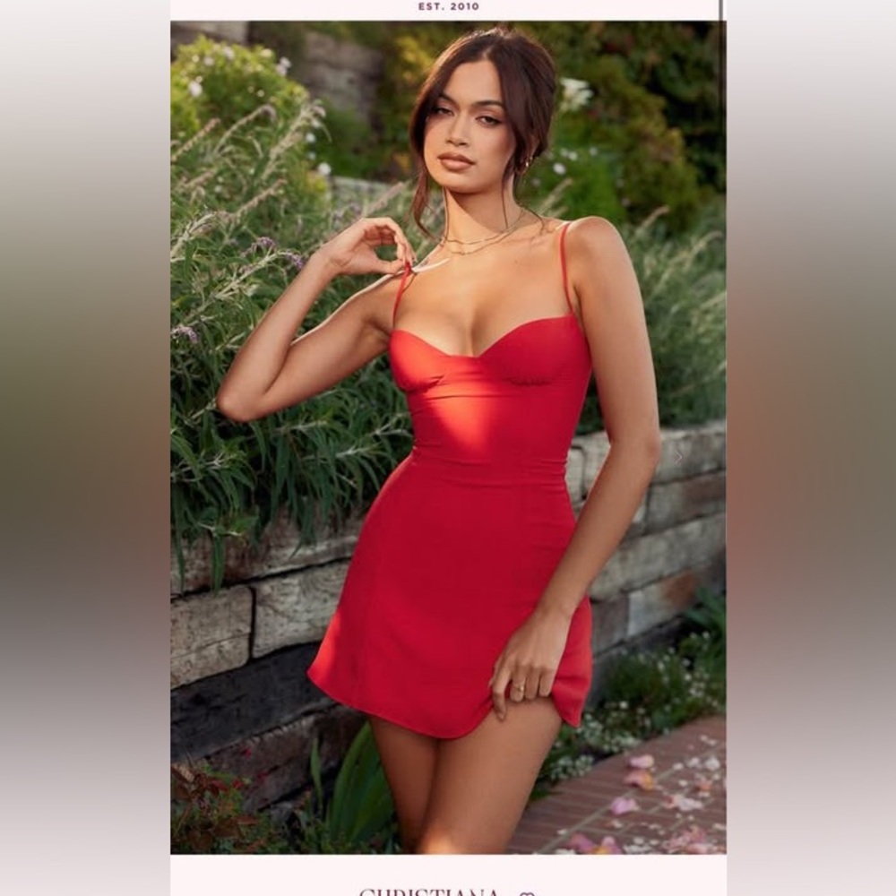 House of CB Scarlet Mini Dress